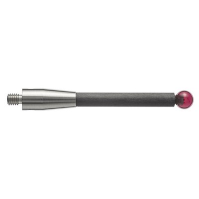 Kulka rubinowa M4, trzon z włókna węglowego, śr. 6 mm, dł. 50 mm, efektywna długość robocza 38,5 mm