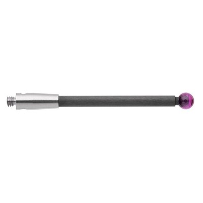 Kulka rubinowa M2, trzon z włókna węglowego, śr. 3 mm, dł. 30 mm, efektywna długość robocza 27,5 mm