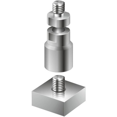 Urządzenie zabezpieczające przed kolizją M3 ze stali srebrzanki, dł. 22,3 mm. Tylko do sondy TS20.