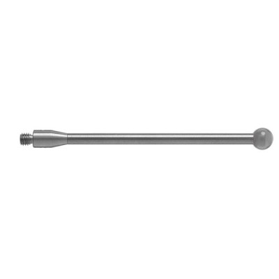 Kulka z azotku krzemu M3, trzon z węglika wolframu, śr. 5 mm, dł. 50 mm, efektywna długość robocza 50 mm