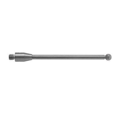 Kulka z azotku krzemu M3, trzon z węglika wolframu, śr. 3 mm, dł. 40 mm, efektywna długość robocza 33,7 mm