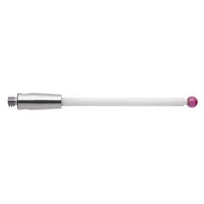 Kulka rubinowa M2, trzon ceramiczny, śr. 2 mm, dł. 30 mm, efektywna długość robocza 22,5 mm