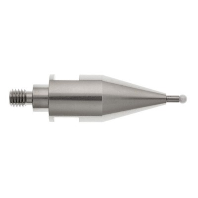 Trzpień stożkowy M6 z kulką z tlenku cyrkonu do ramion Faro, śr. 3 mm, dł. 43 mm, efektywna długość robocza 5,4 mm