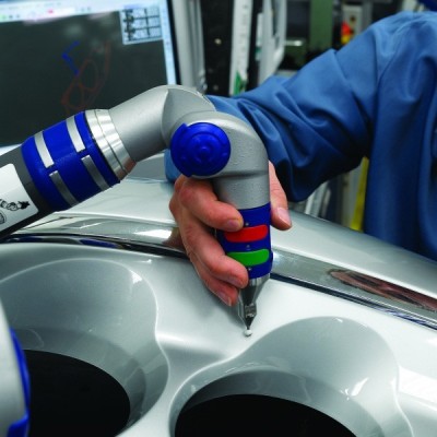 Trzpień stożkowy M6 z kulką z tlenku cyrkonu do ramion Faro, śr. 3 mm, dł. 43 mm, efektywna długość robocza 5,4 mm