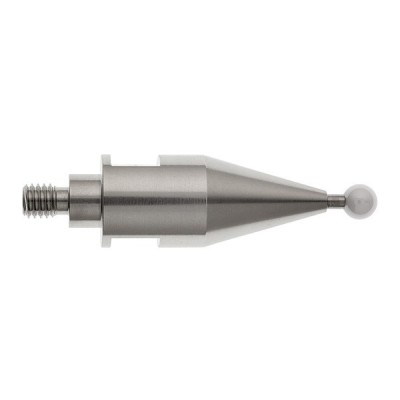 Trzpień stożkowy M6 z kulką z tlenku cyrkonu do ramion Faro, śr. 6 mm, dł. 43 mm, efektywna długość robocza 5,4 mm