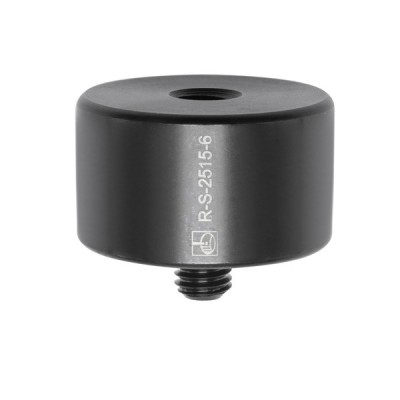 Słupek stalowy śr. 25 mm× 15 mm z gwintem M6 Słupek stalowy śr. 25 mm× 15 mm z gwintem M6
