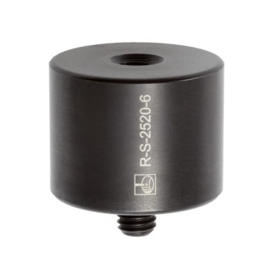 Słupek stalowy śr. 25 mm× 20 mm z gwintem M6 Słupek stalowy śr. 25 mm× 20 mm z gwintem M6