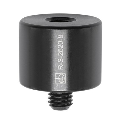 Słupek stalowy śr. 25 mm× 20 mm z gwintem M8 Słupek stalowy śr. 25 mm× 20 mm z gwintem M8