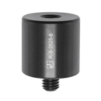 Słupek stalowy śr. 25 mm× 25 mm z gwintem M8 Słupek stalowy śr. 25 mm× 25 mm z gwintem M8