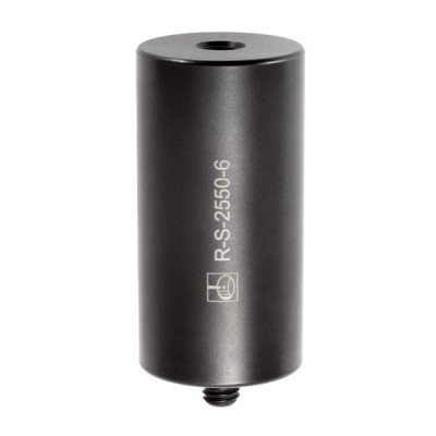 Słupek stalowy śr. 25 mm× 50 mm z gwintem M6 Słupek stalowy śr. 25 mm× 50 mm z gwintem M6