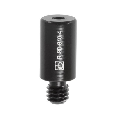 Słupek z polioksymetylenu (POM) śr. 6 mm × 10 mm z gwintem M4 Słupek z polioksymetylenu (POM) śr. 6 mm × 10 mm z gwintem M4