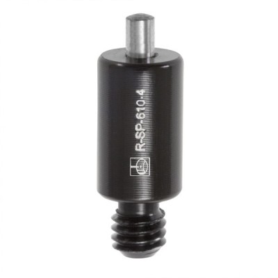 Aluminiowy słupek z kołkiem śr. 6 mm× 10 mm z gwintem M4 Aluminiowy słupek z kołkiem śr. 6 mm× 10 mm z gwintem M4
