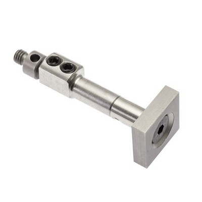 Trzpień M4 z klockiem do uzgadniania bazy wymiarowej narzędzi, z węglika wolframu, dł. 39,5 mm