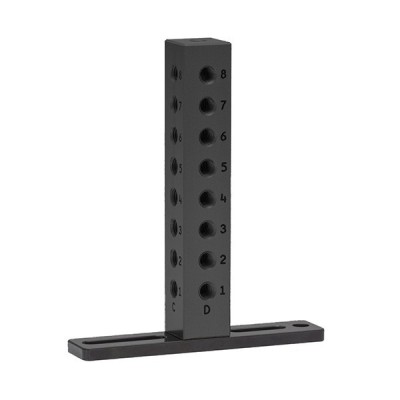 Wieżyczka 25 mm² x 150 mm (4 boki, 1 rząd) z gwintem M8 Wieżyczka 25 mm² x 150 mm (4 boki, 1 rząd) z gwintem M8