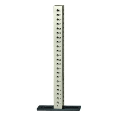 Wieżyczka 25 mm² x 300 mm (4 boki, 1 rząd) z gwintem M6