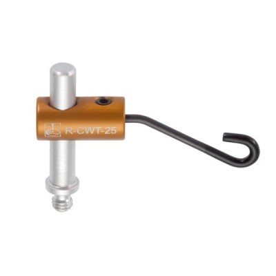 Zacisk drutowy sprężynowy z miękką końcówką 36 mm ze słupkiem 25 mm i gwintem M4 Zacisk drutowy sprężynowy z miękką końcówką 36 mm ze słupkiem 25 mm i gwintem M4