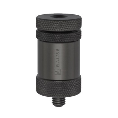 Aluminiowe podparcie nastawne śr. 25 mm z gwintem M8 Aluminiowe podparcie nastawne śr. 25 mm z gwintem M8