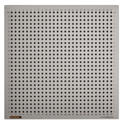 Płytka aluminiowa M8 do maszyny współrzędnościowej, 12,7 mm× 450 mm× 450 mm