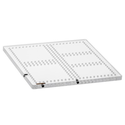 Płytka akrylowa z wieloma okienkami M4, 11,7 mm× 250 mm× 250 mm