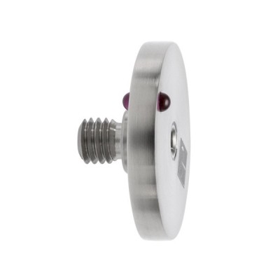 Dysk M5 ze stali srebrzanki, z rolką kulkową, śr. 21 mm, szerokość 3 mm