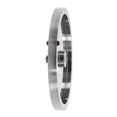 Dysk M5 ze stali srebrzanki, z rolką kulkową, śr. 63,5 mm, szerokość 5 mm