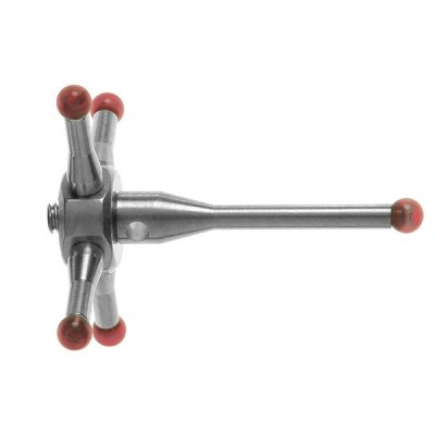 5-kierunkowa gwiazda M2, rozpiętość 20 mm, kulki rubinowe, śr. 2 mm