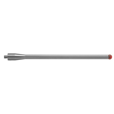 Kulka rubinowa M4, trzon ze stali nierdzewnej, śr. 5 mm, dł. 100 mm, efektywna długość robocza 83,2 mm