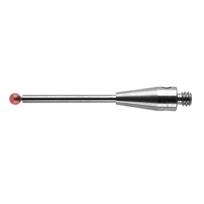 Kulka rubinowa M2, trzon z węglika wolframu, śr. 1,5 mm, dł. 20 mm, efektywna długość robocza 12,5 mm