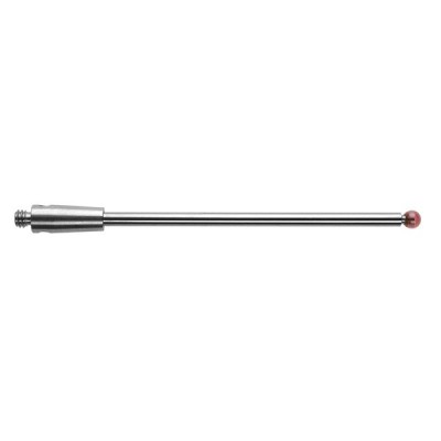 Kulka rubinowa M2, trzon z węglika wolframu, śr. 2 mm, dł. 40 mm, efektywna długość robocza 32,5 mm