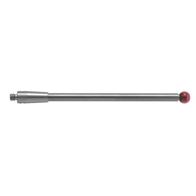 Kulka rubinowa M2, trzon z węglika wolframu, śr. 3 mm, dł. 40 mm, efektywna długość robocza 37 mm