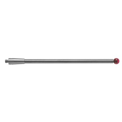 Kulka rubinowa M2, trzon z węglika wolframu, śr. 3 mm, dł. 50 mm, efektywna długość robocza 47 mm