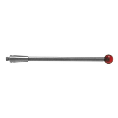 Kulka rubinowa M2, trzon z węglika wolframu, śr. 4 mm, dł. 40 mm, efektywna długość robocza 40 mm