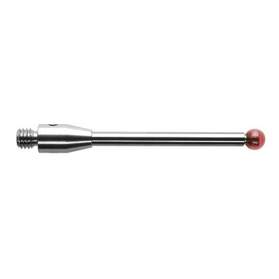 Kulka rubinowa M3, trzon z węglika wolframu, śr. 3 mm, dł. 30 mm, efektywna długość robocza 24 mm