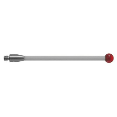 Kulka rubinowa M3, trzon ceramiczny, śr. 5 mm, dł. 50 mm, efektywna długość robocza 50 mm