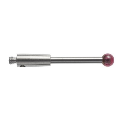 Kulka rubinowa M2, trzon z węglika wolframu, śr. 3 mm, dł. 20 mm, efektywna długość robocza 17 mm