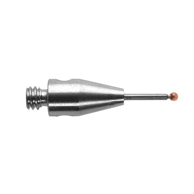 Kulka rubinowa M2, trzon z węglika wolframu, śr. 1 mm, dł. 10 mm, efektywna długość robocza 4 mm