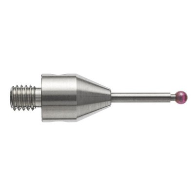 Kulka rubinowa M4, trzon z węglika wolframu, śr. 2 mm, dł. 20 mm, efektywna długość robocza 10 mm