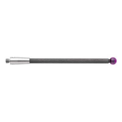 Kulka rubinowa M2, trzon z włókna węglowego, śr. 3 mm, dł. 40 mm, efektywna długość robocza 37,5 mm