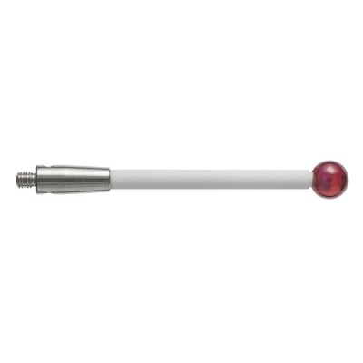 Kulka rubinowa M2, trzon ceramiczny, śr. 3 mm, dł. 30 mm, efektywna długość robocza 27 mm