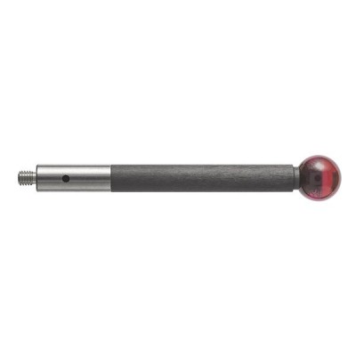 Kulka rubinowa M2, trzon z włókna węglowego, śr. 4 mm, dł. 30 mm, efektywna długość robocza 30 mm