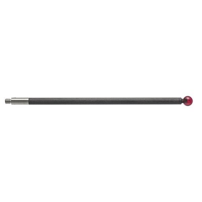 Kulka rubinowa M2, trzon z włókna węglowego, śr. 4 mm, dł. 75 mm, efektywna długość robocza 75 mm