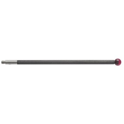 Kulka rubinowa M2, trzon z włókna węglowego, śr. 6 mm, dł. 75 mm, efektywna długość robocza 75 mm