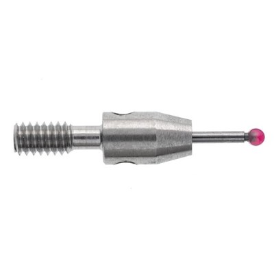 Uchwyt mocujący trzpienia gwiazdowego z kulką rubinową M2, trzon z węglika wolframu, śr. 1 mm, dł. 8,5 mm, ef. dł. rob. 3,5 mm