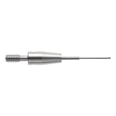 Uchwyt mocujący trzpienia gwiazdowego z kulką rubinową M2, trzon z węglika wolframu, śr. 0,5 mm, dł. 18,5 mm