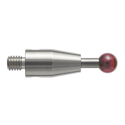 Kulka rubinowa M4, trzon z węglika wolframu, śr. 6 mm, dł. 20 mm, efektywna długość robocza 10,7 mm