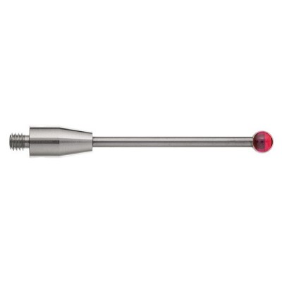 Kulka rubinowa M4, trzon z węglika wolframu, śr. 5 mm, dł. 50 mm Kulka rubinowa M4, trzon z węglika wolframu, śr. 5 mm, dł. 50 mm