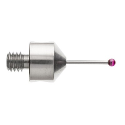 Kulka rubinowa M5, trzon z węglika wolframu, śr. 2 mm, dł. 20 mm, efektywna długość robocza 11 mm