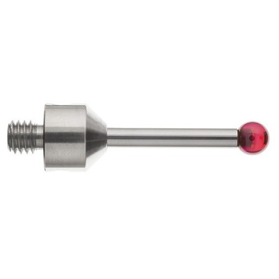 Kulka rubinowa M5, trzon z węglika wolframu, śr. 5 mm, dł. 30 mm, efektywna długość robocza 21,5 mm