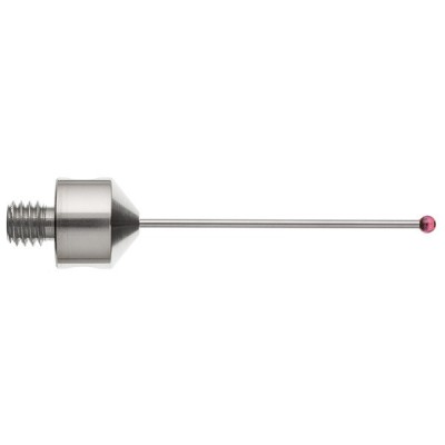 Kulka rubinowa M5, trzon z węglika wolframu, śr. 2 mm, dł. 40 mm, efektywna długość robocza 31 mm