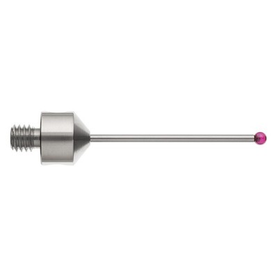 Kulka rubinowa M5, trzon z węglika wolframu, śr. 2,5 mm, dł. 40 mm, efektywna długość robocza 31 mm